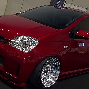 (HD)GRAES DAIHATSU MIRA modified ダイハツミラカスタム - 名古屋オートトレンド2017