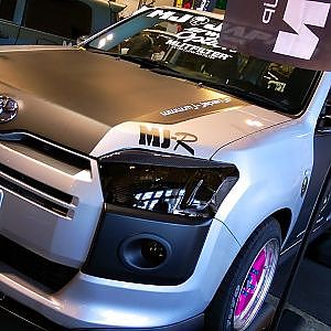 (HD)MJ JAPAN TOYOTA PROBOX NCP16 bodykit トヨタ・プロボックスカスタム・エアロ - 名古屋オートトレンド2017
