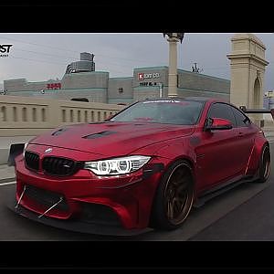 BMW M4 Rev/Burnout/Backfire/Street Racing