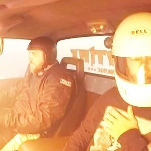 Burnout Car Catches ON FIRE! He KEPT GOING!?