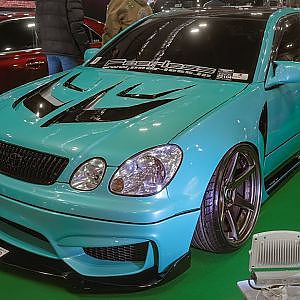 Peerless JZS161 ARISTO VIPCAR ピアレス 16アリスト カスタム OSAKA AUTO MESSE 2023 OAM2023 - 大阪オートメッセ2023