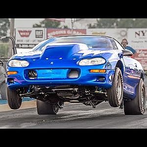 NEW RECORD - 6-Speed Turbo Camaro goes 8.63 @ 158mph!!! - YouTube