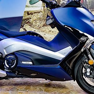 (4K)YAMAHA TMAX530 DX ABS ヤマハ・Tマックス530 2017年モデル - 大阪モーターサイクルショー2017