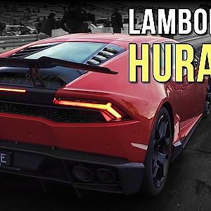 Lamborghini Huracán V10 drag racing