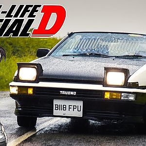 Driving An Initial D Inspired AE86 Was Too Much Fun!