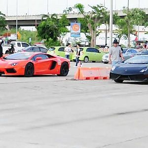Supercar 1/8 Mile 2012 in Thailand