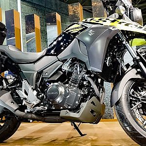 (4K)SUZUKI V-Strom250 DL250 ABS 2017 スズキ・Vストローム250 2017年モデル - 大阪モーターサイクルショー2017